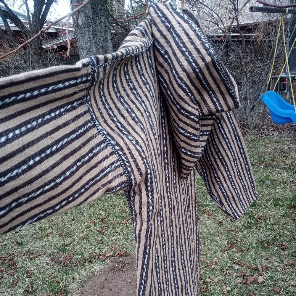 New Handmade wool Moroccan Djellaba coat